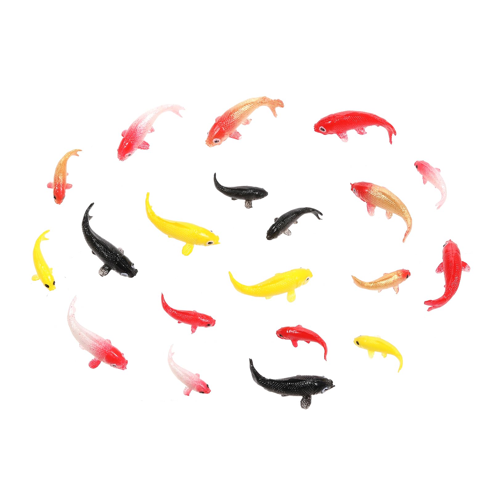 Tweruna mini koi fish 1.5cm – vivid colors brighten garden ponds