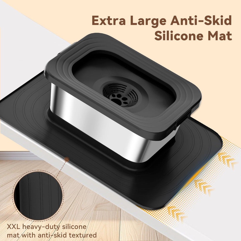 Twinsing heavy-duty stainless-steel bowl is durable and easy to clean.