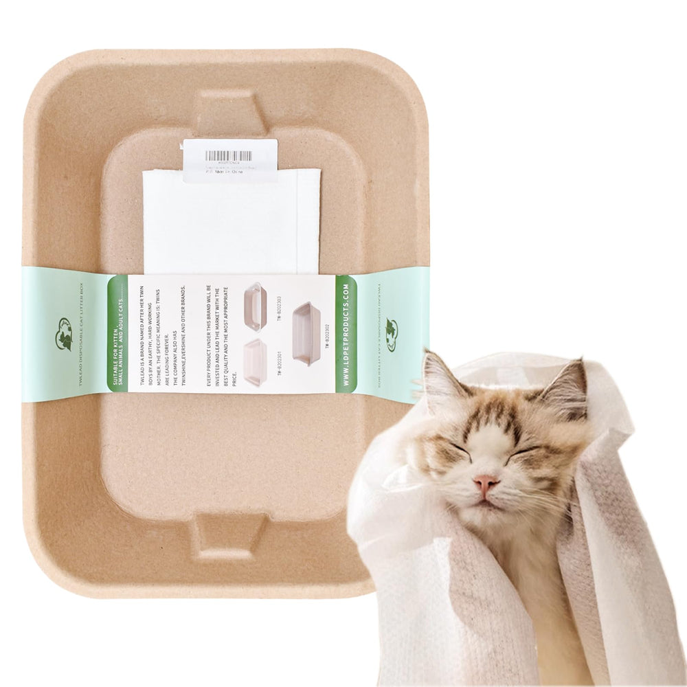 Twlead travel use scenario showing portable litter solution at home or on trips.