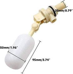 2 Pack Float Valve Waterer adjustable-arm detail enabling flexible level control