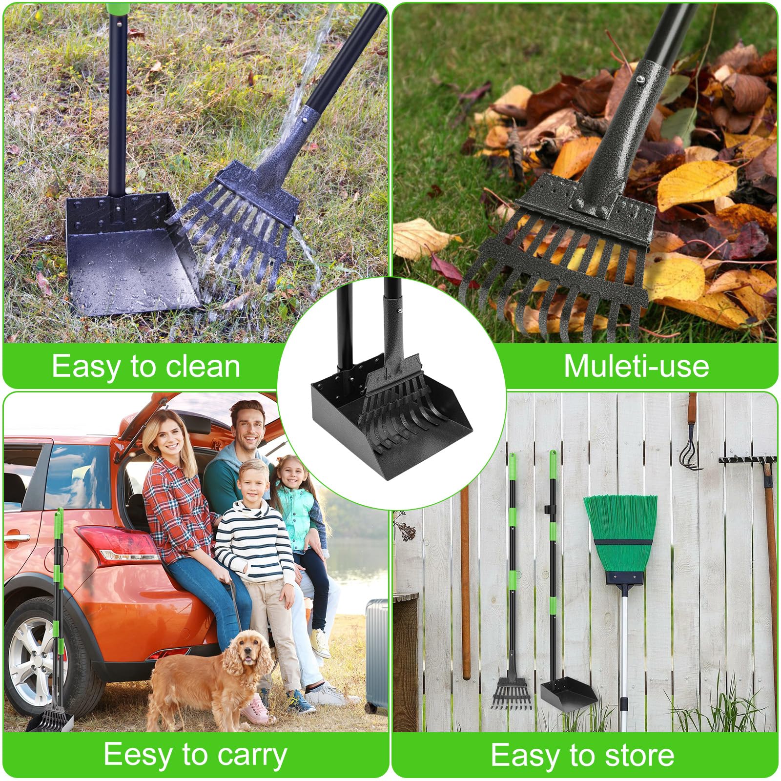 Twocorn non-stick coating ensures easy cleaning after pickup