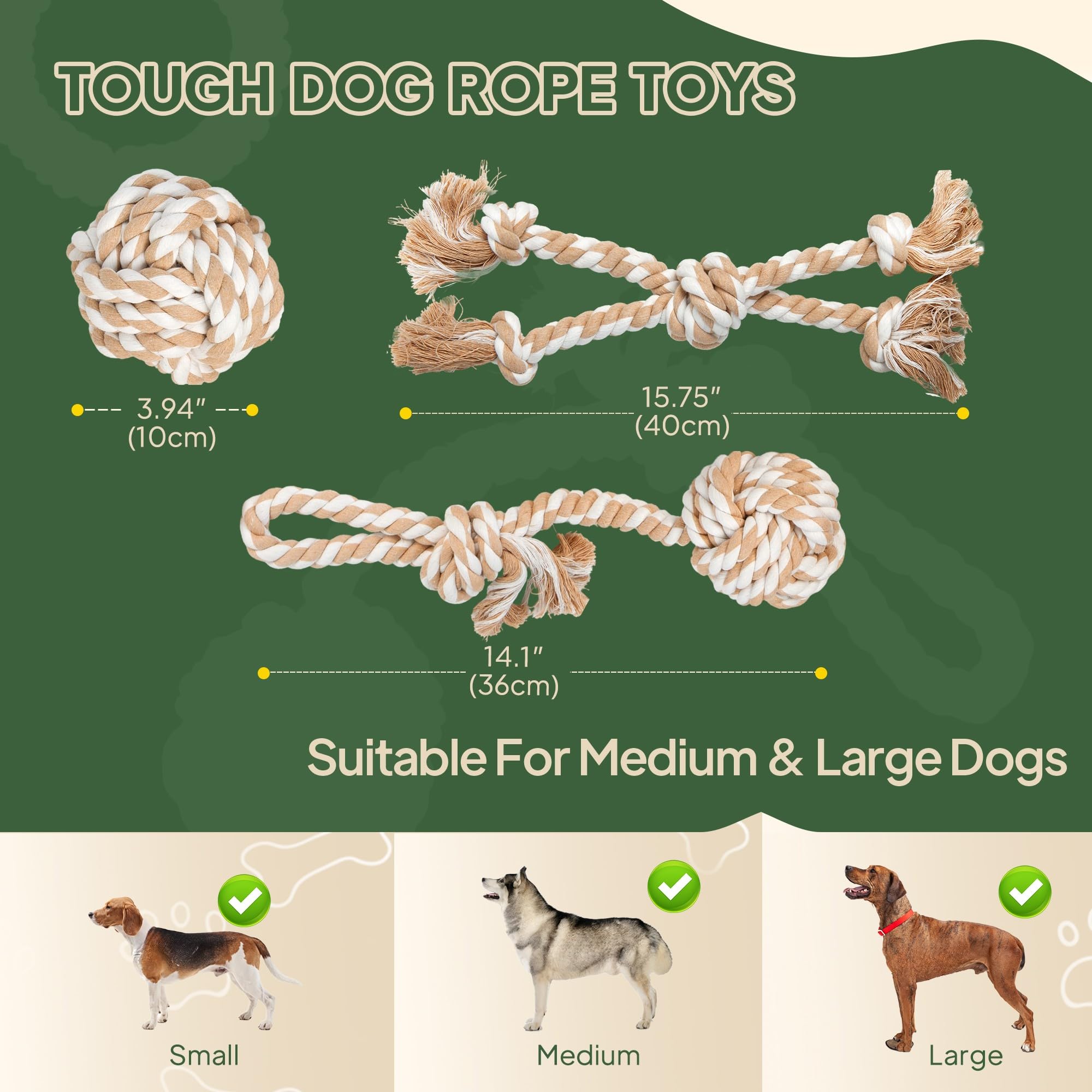 TwoEar large dog playtime rope toy in action – keeps dogs entertained during outdoor sessions