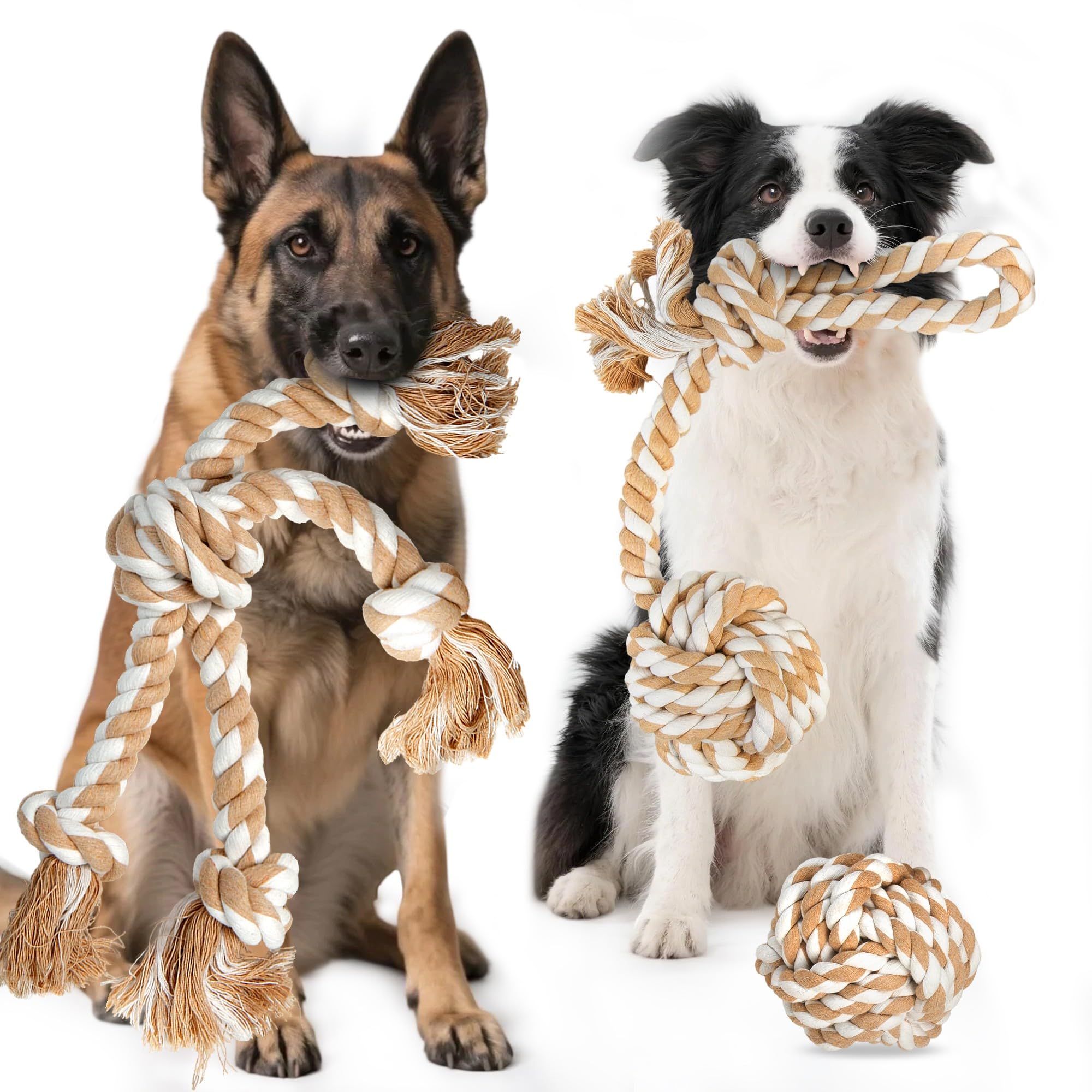 TwoEar washable cotton rope toy care – easy cleaning and long-lasting use