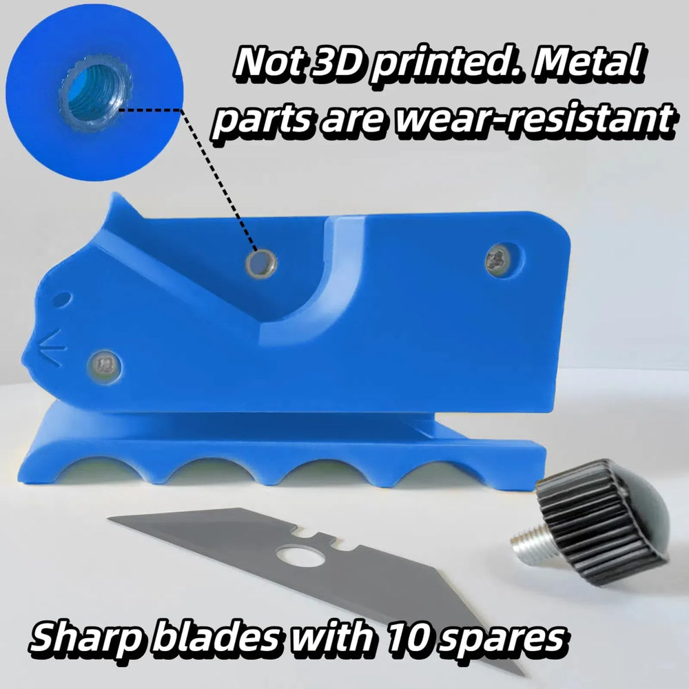 TWWidgon cutter's durable plastic body supports repeated use.