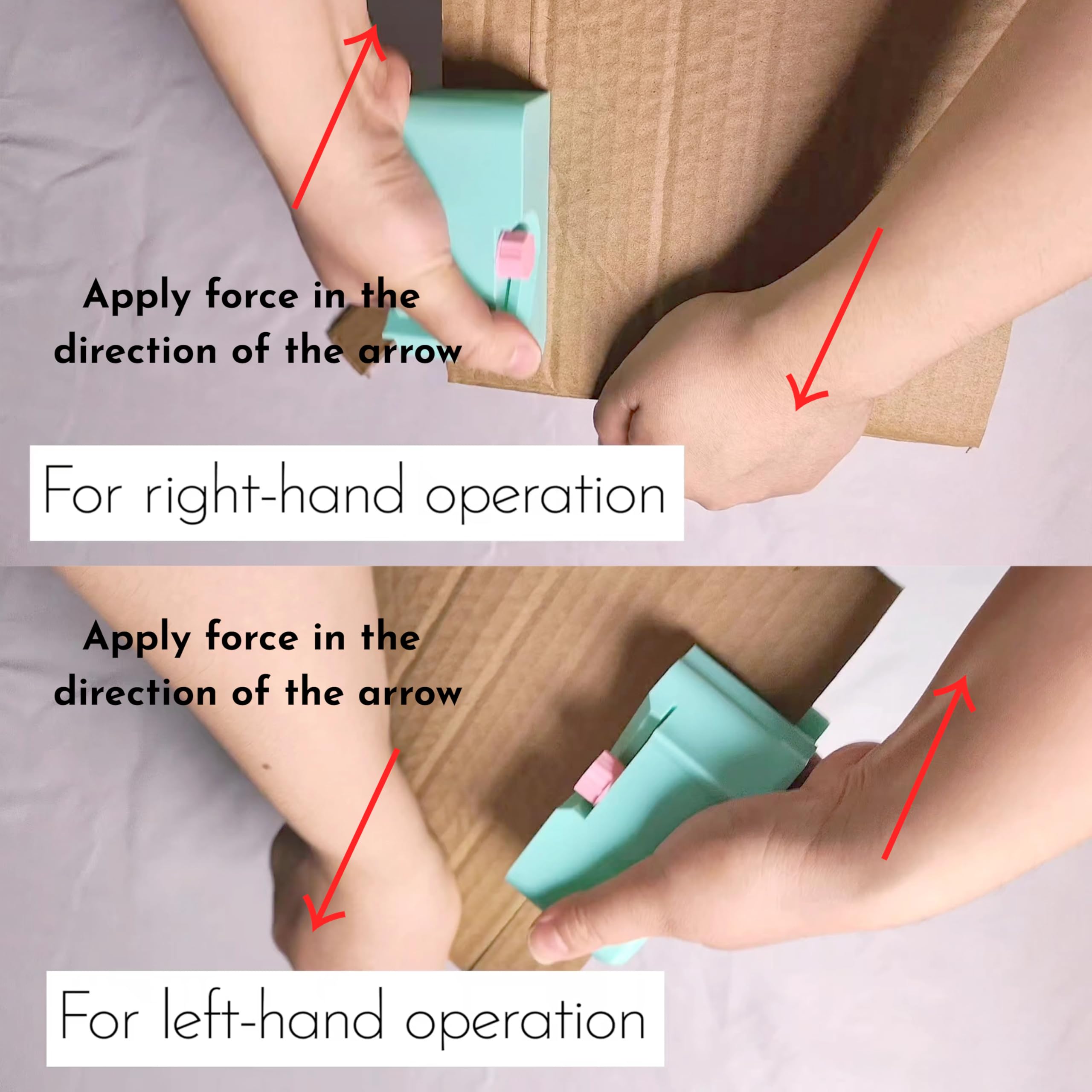 TWWidgon Cardboard Cutter replaceable blades image demonstrates easy blade swaps.