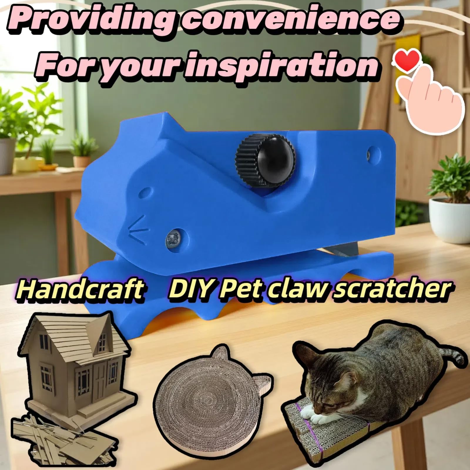 TWWidgon keeps blade safely hidden for safer handling.