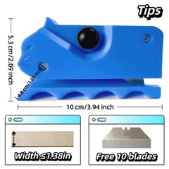 TWWidgon cutter features SK5 blades, double-ended for extended use and sharp cuts.