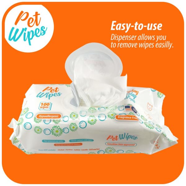 Txakur pet wipes - ears: safe cleaning around ears, avoiding irritation.