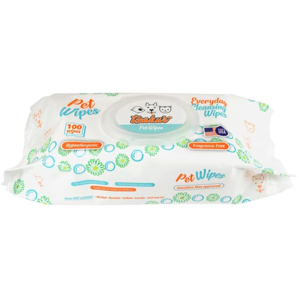 Txakur pet wipes - paws: gentle cleansing for muddy paws between baths.