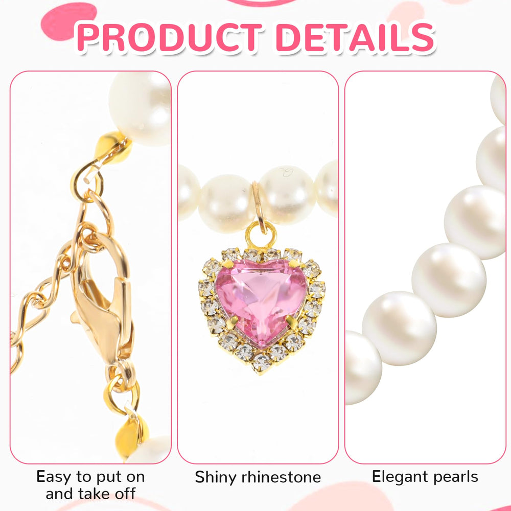 Tyqour adjustable clasp demonstrates easy fit for pets within 9.84 to 13.78 inches.