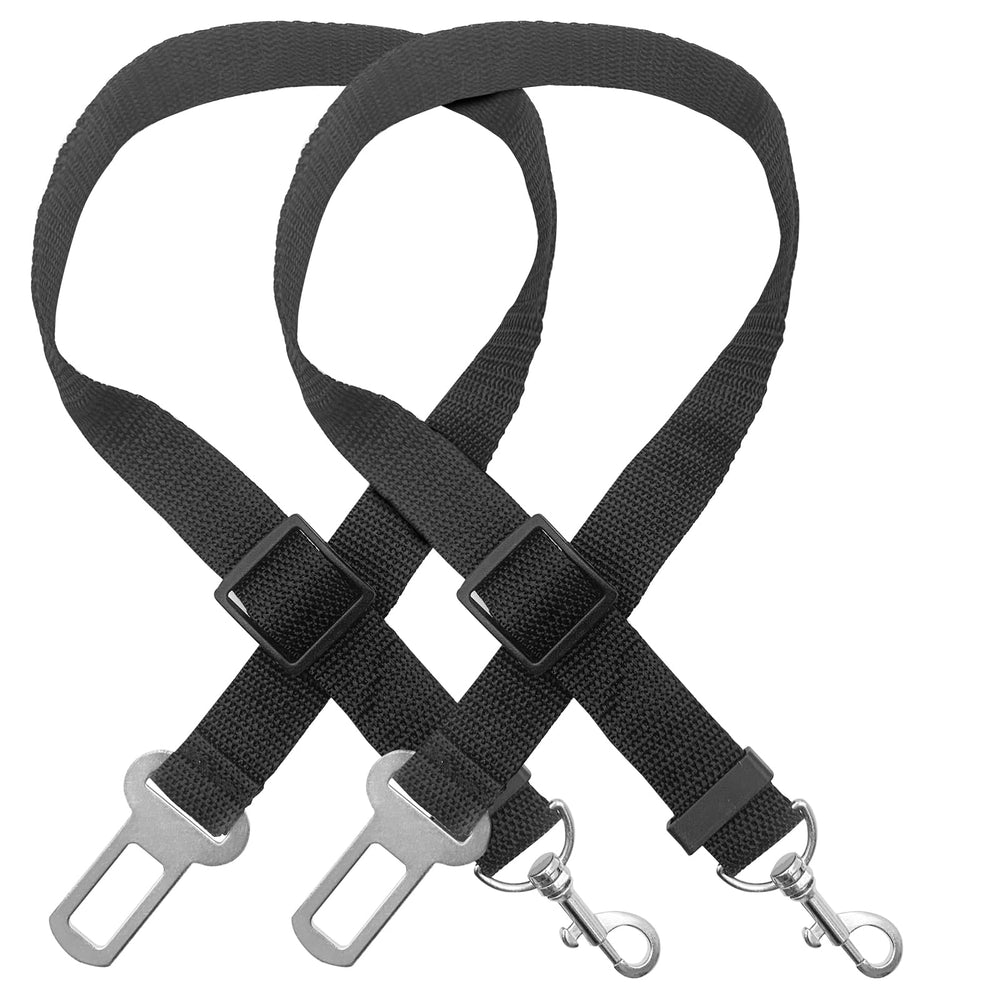 TYTDOUTER dog-seat-belt-clip-attachment keeps your pet secure during car rides