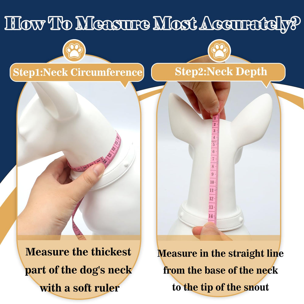TZBEINN XL size chart image helps buyers choose the correct neck girth