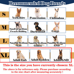 TZBEINN XL dog cone soft lower edge padding increases comfort during wear