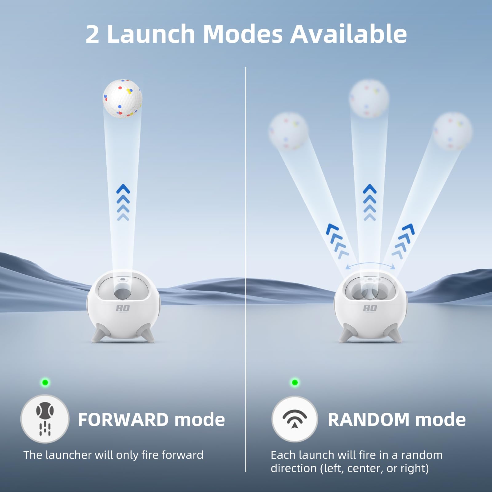 uahpet automatic ball launcher four-balls kit supports longer sessions