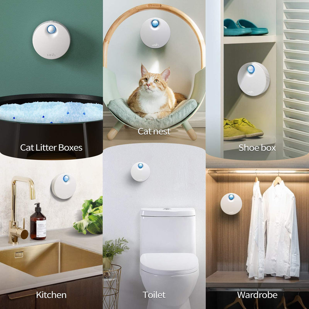 uahpet biosensing auto on-off system activates as cats come and go.