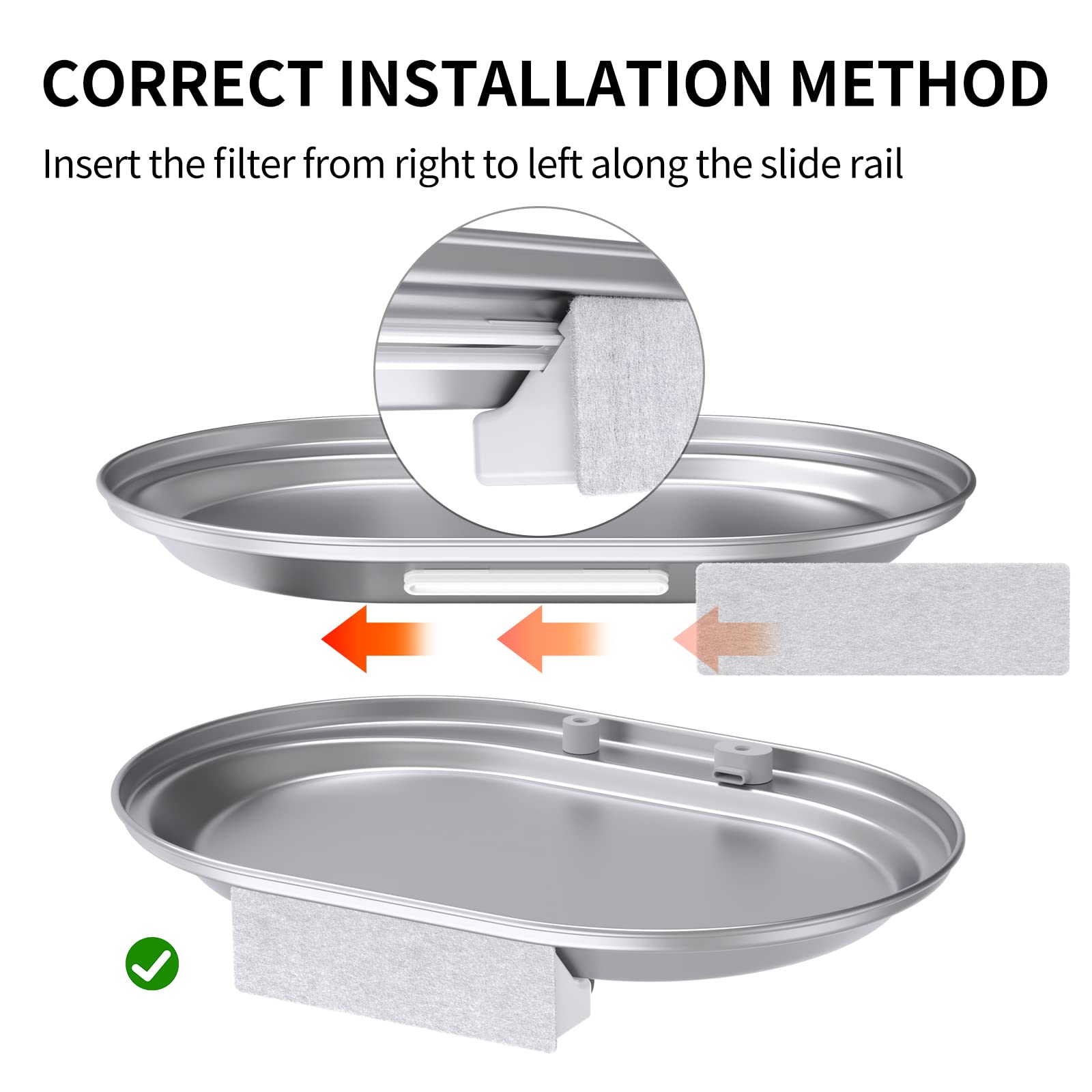 uahpet easy-install design enables quick maintenance between cleanings