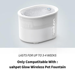 uahpet Glow-7-layer-filtration-system showcases seven-layer filtration for clearer water