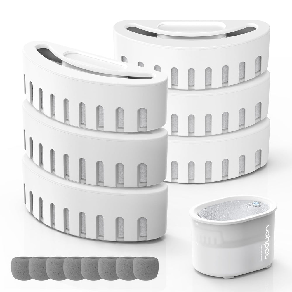 uahpet Glow magnetic-filter-6pack keeps fountain water clean for better hydration