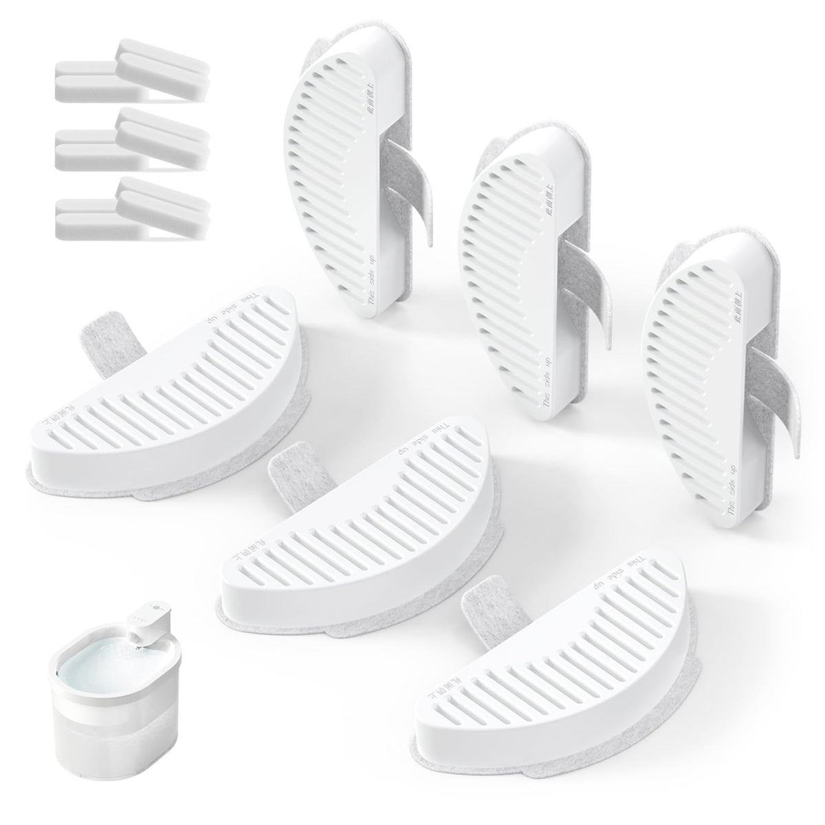 uahpet official filter set packaging shows six filters ready for quick replacement and improved hydration