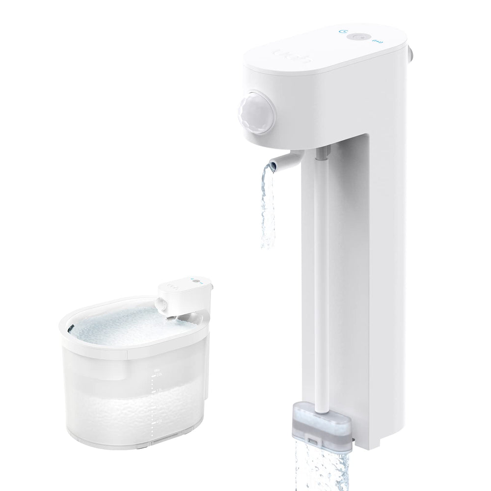 uahpet replacement pump type-c-usb-not-included close-up focuses on power options and independence.