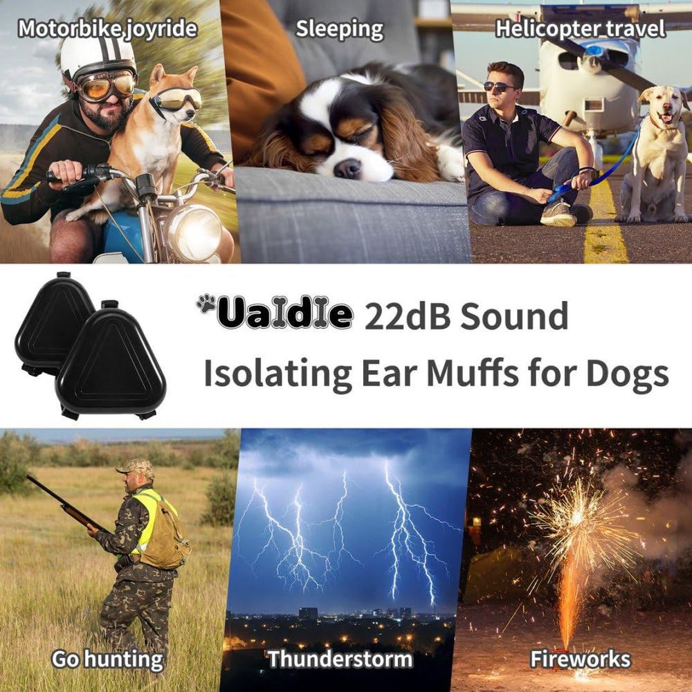 uaidie dog ear muffs versatile for shooting ranges and loud events