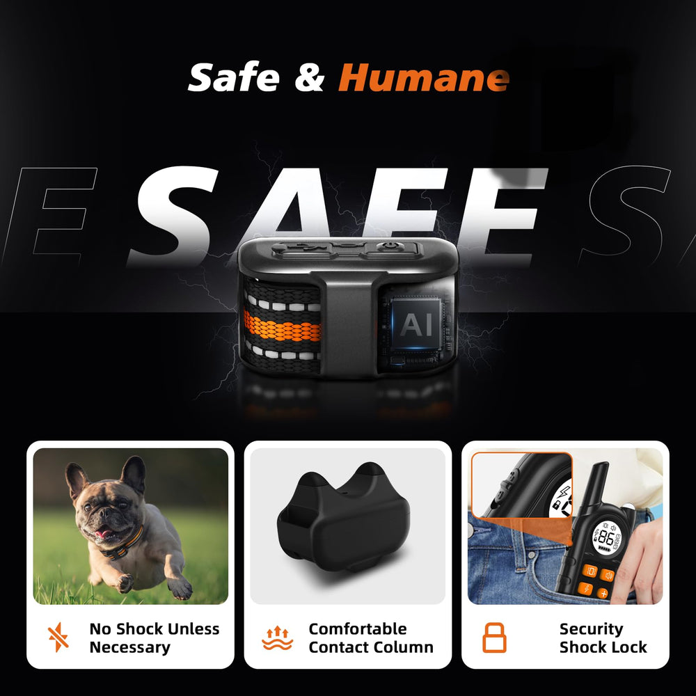 UbaNinva adjustable strap collar offers breathable comfort for all-day wear.