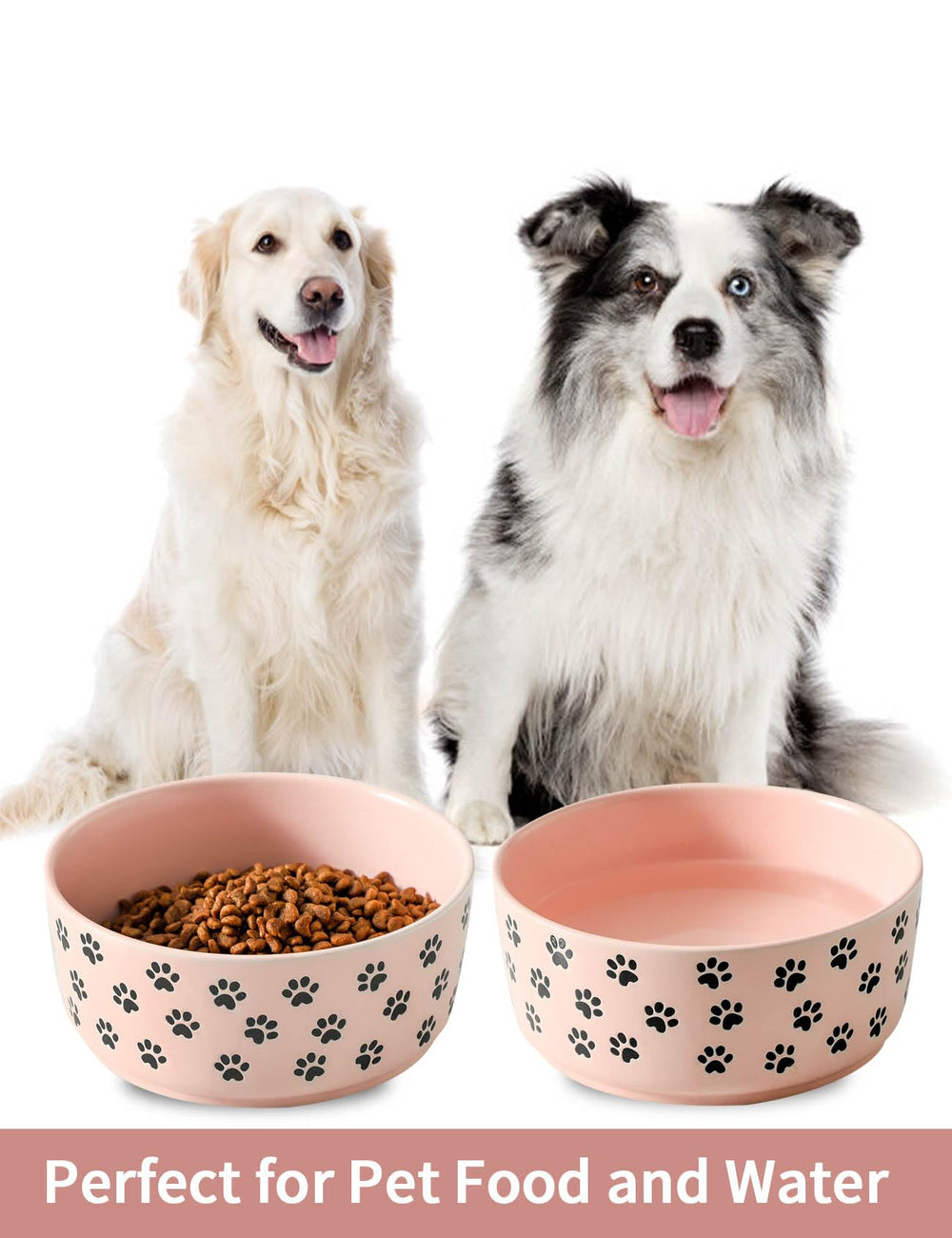 UBEE 6.5-inch bowls on dining setup for small-to-medium dogs and cats