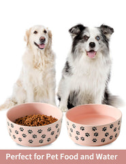 UBEE 6.5-inch bowls on dining setup for small-to-medium dogs and cats