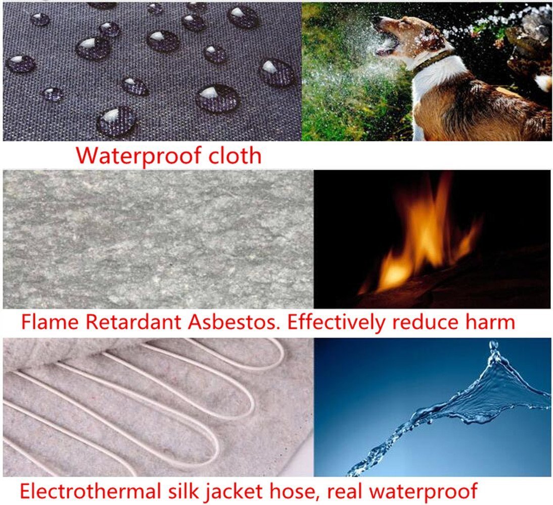 UBEI heating pad with high-low temperature control for customizable warmth