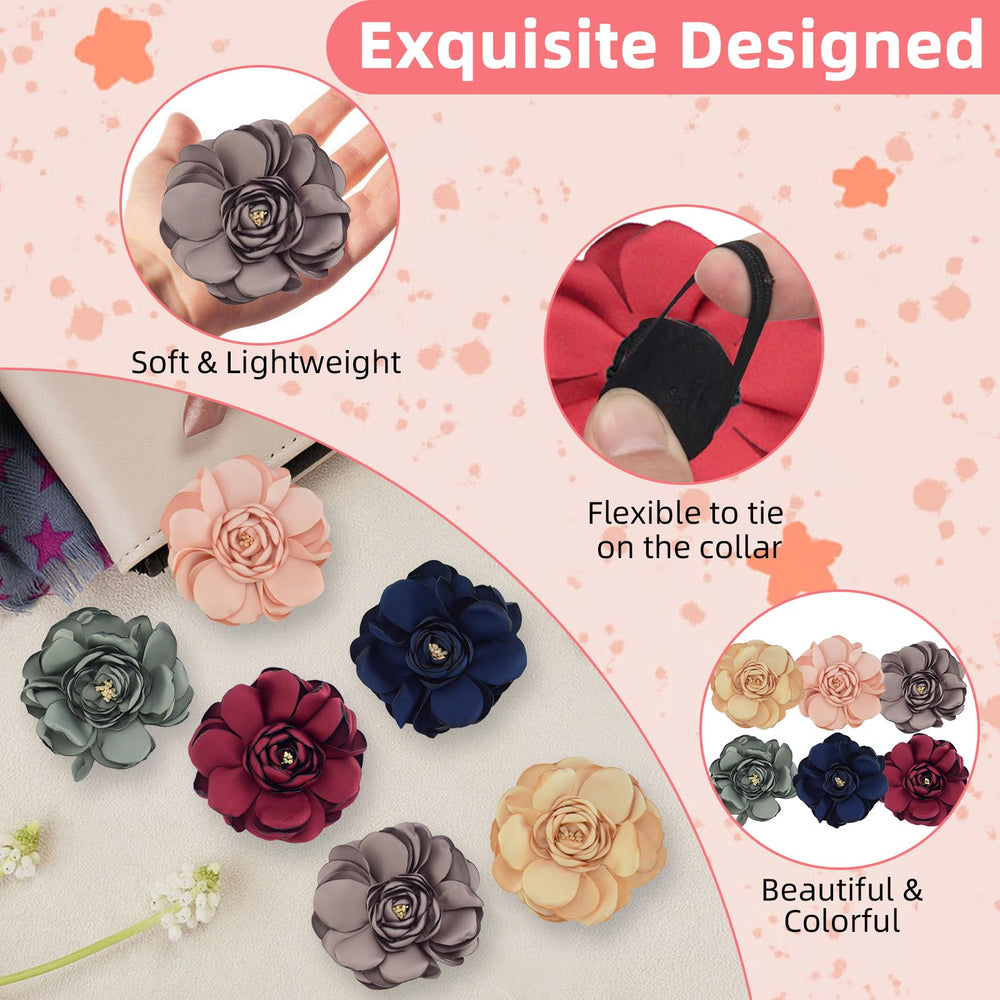UBQUBQ flower charms enhance pet photos with a cute, elegant look.