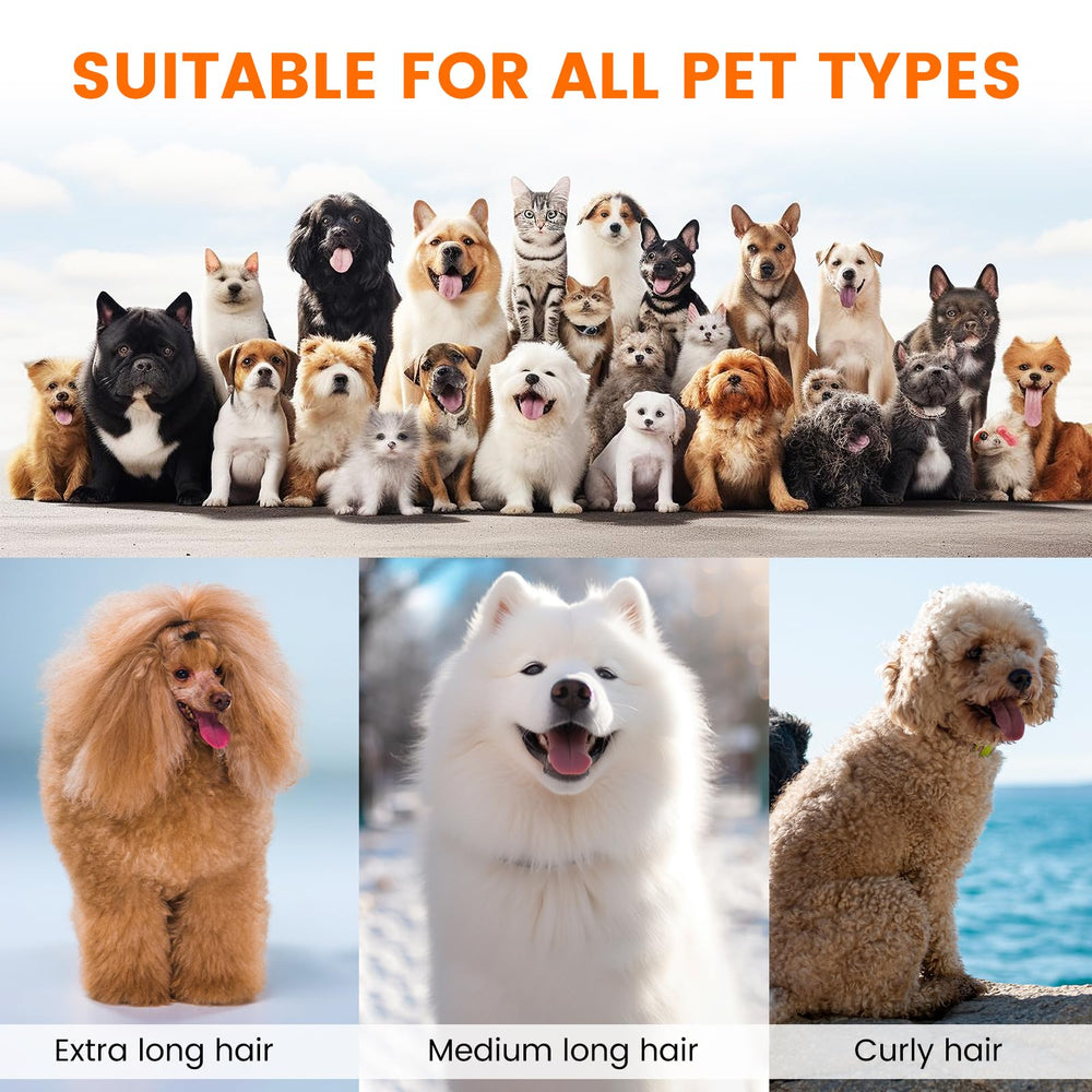 ubrobo dog grooming vacuum operates quietly at 60 dB during grooming