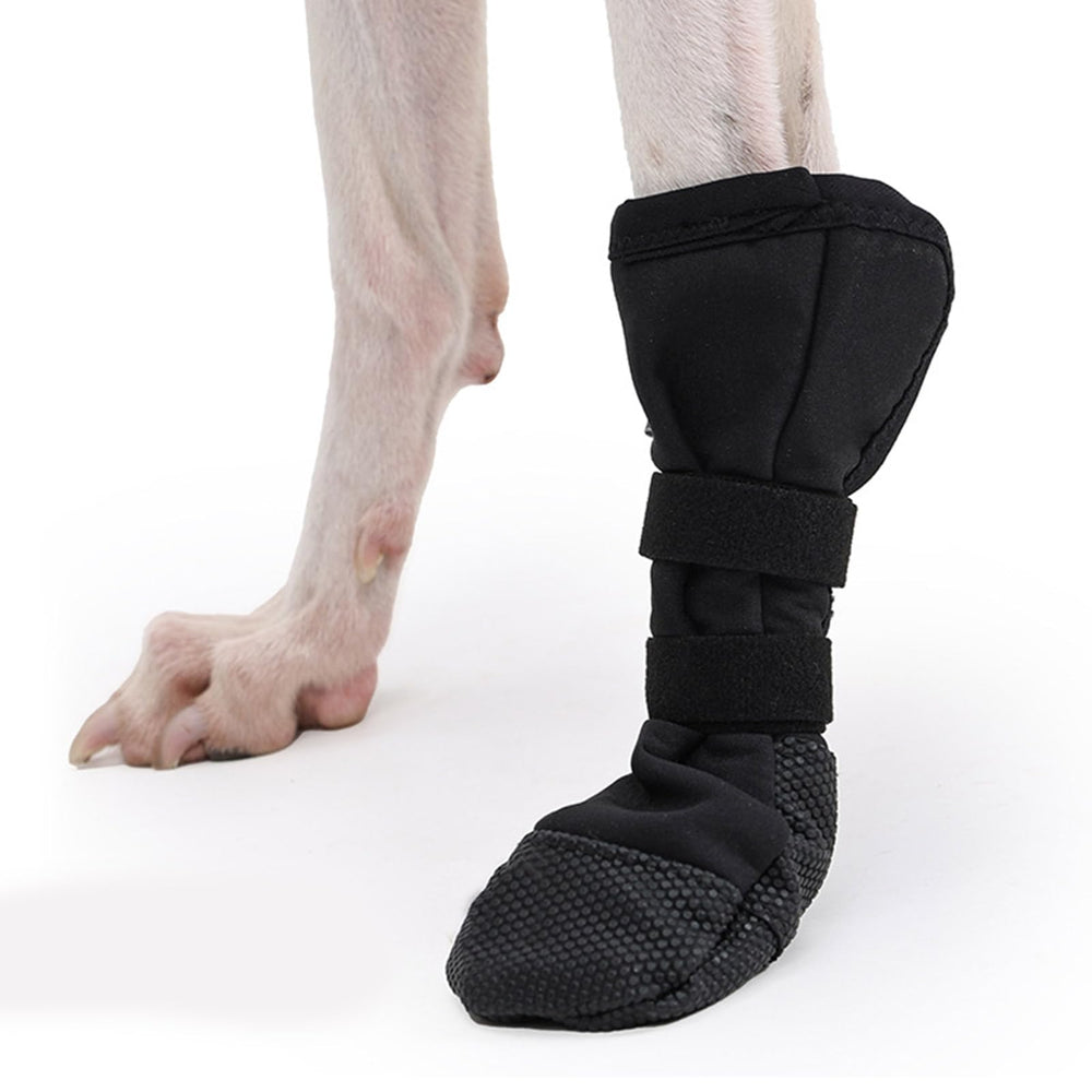 Ubxvamm dog paws protector boot soft polyester provides gentle paw contact