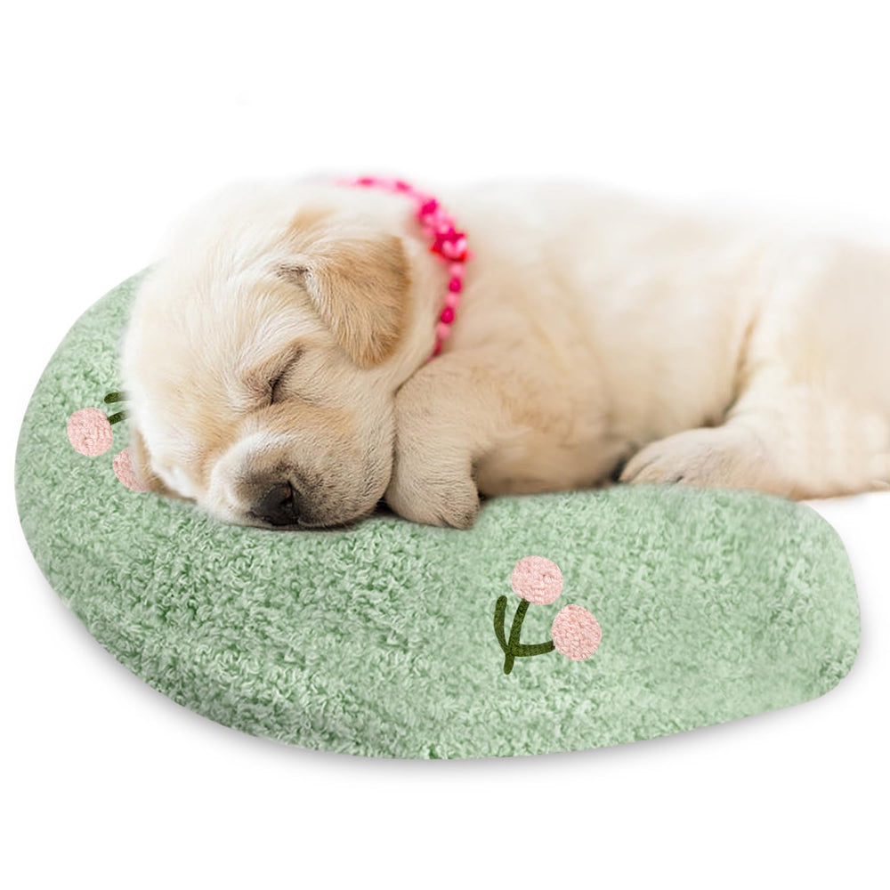 Ucho dog pillow soft plush fabric perfect for cozy naps.