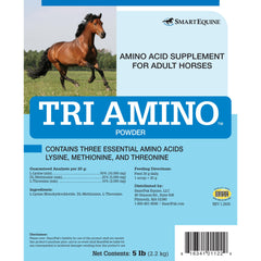 Uckele Tri Amino label-detail highlights essential amino acids support