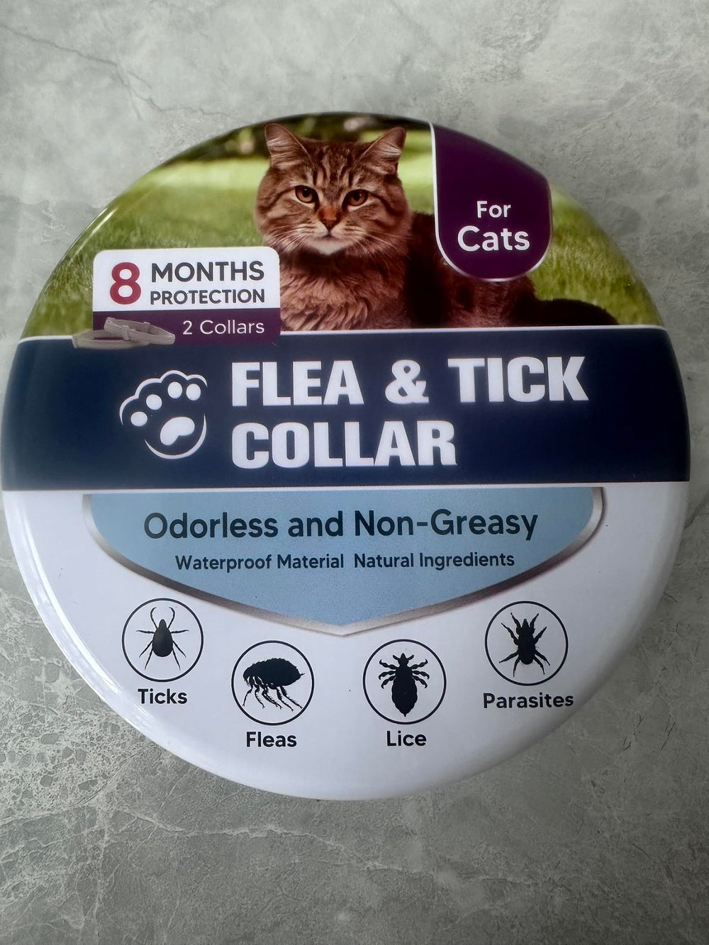 UDyoude flea collar cat safe gentle ingredients emphasizes natural, gentle formula