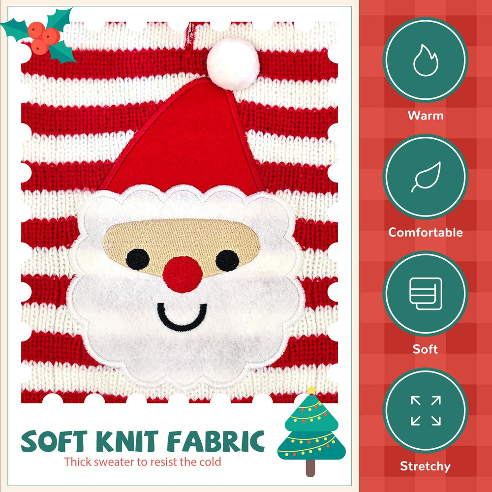 UETZLTB cat and dog holiday sweater versatile fit for mixed households.