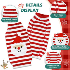 UETZLTB dog sweater size range xxs-xxl fits a wide variety of breeds.