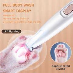ugdurwp cordless-rechargeable paw trimmer preserves freedom during pet grooming sessions.