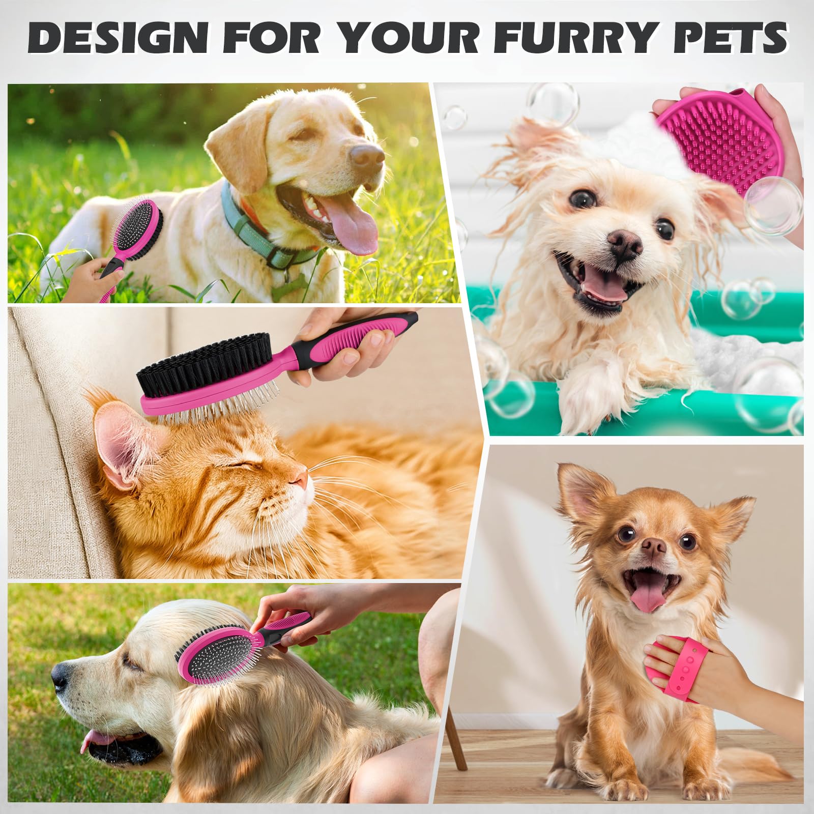 UGNEL air-cushioned brush illustrating skin-friendly massage while brushing