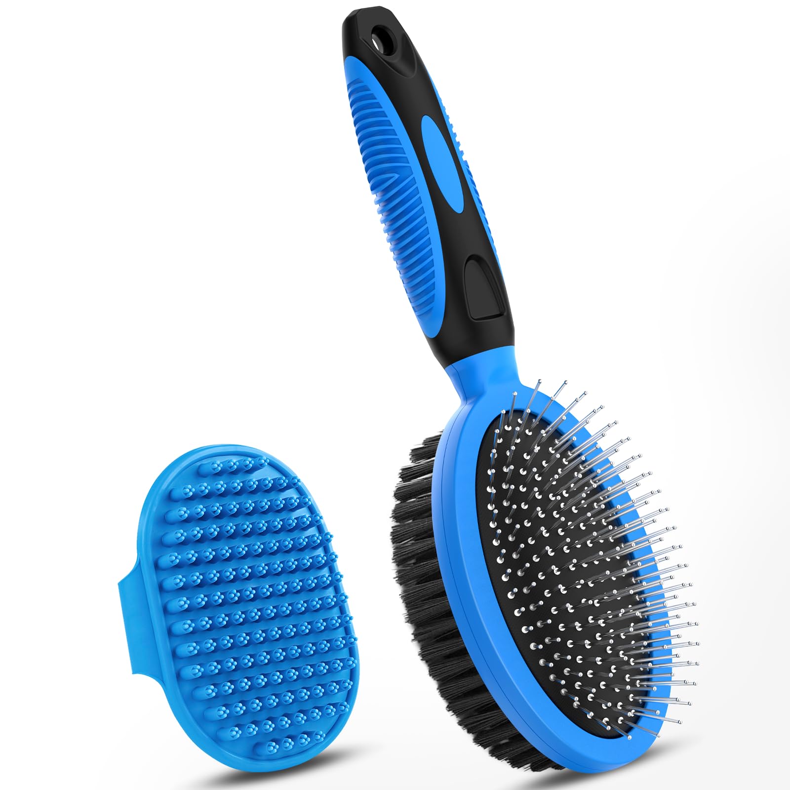 UGNEL blue pet grooming kit ready for home use.