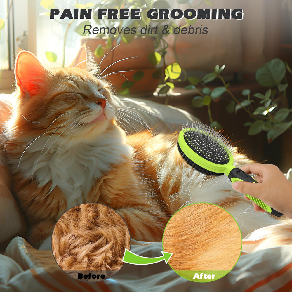 UGNEL ergonomic grip handle supports comfortable grooming sessions