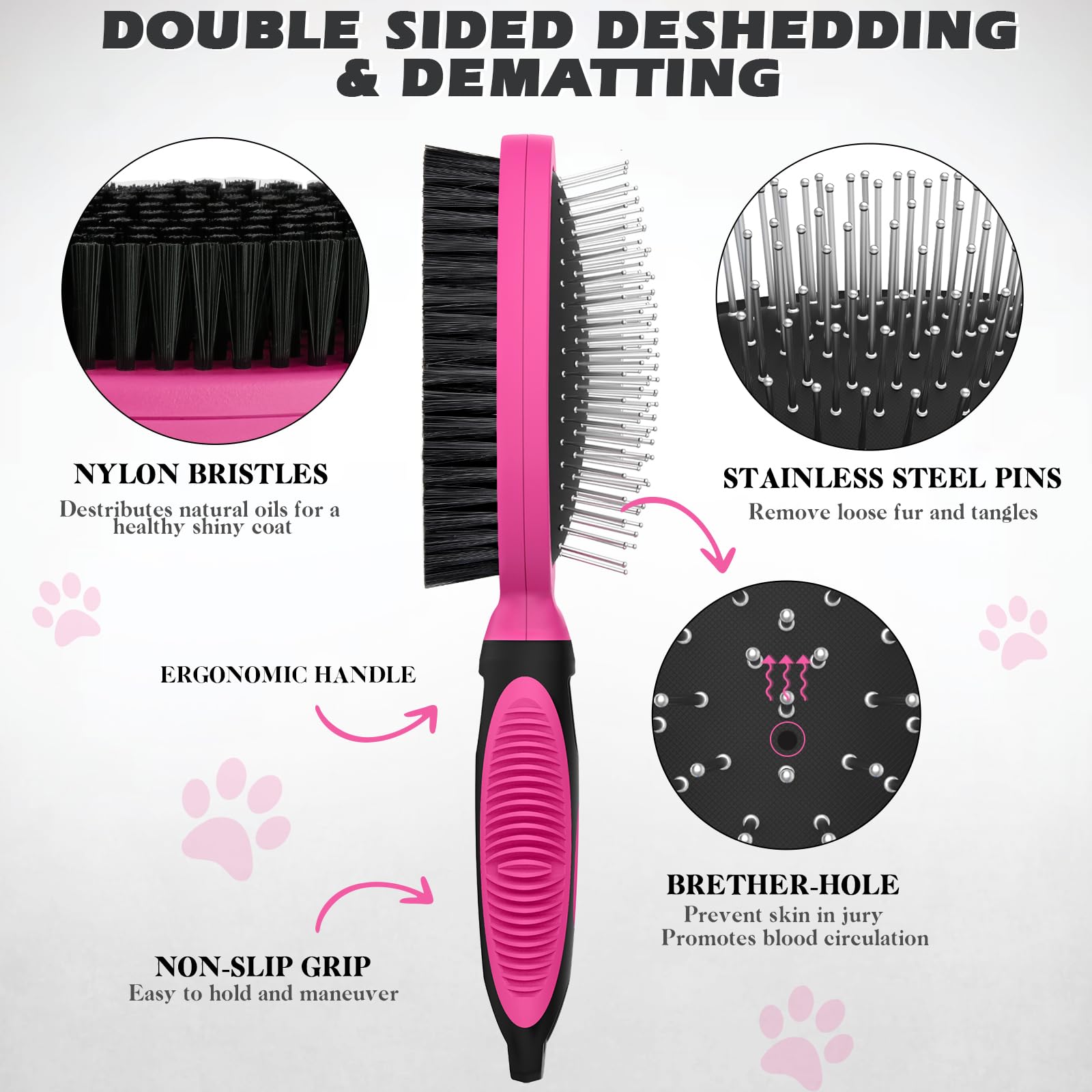 UGNEL horse mane and tail combs for precise grooming
