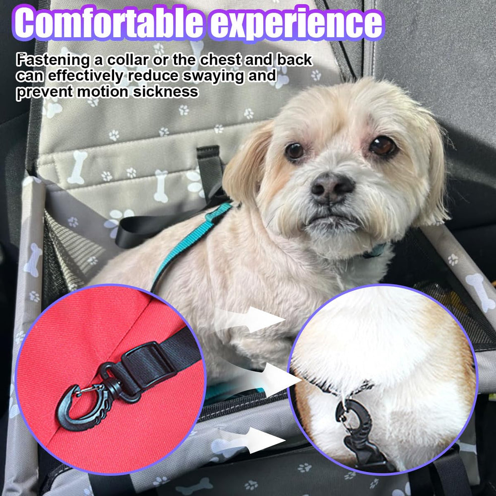 UHANBUT Pet Car Seat folds compactly for trunk storage