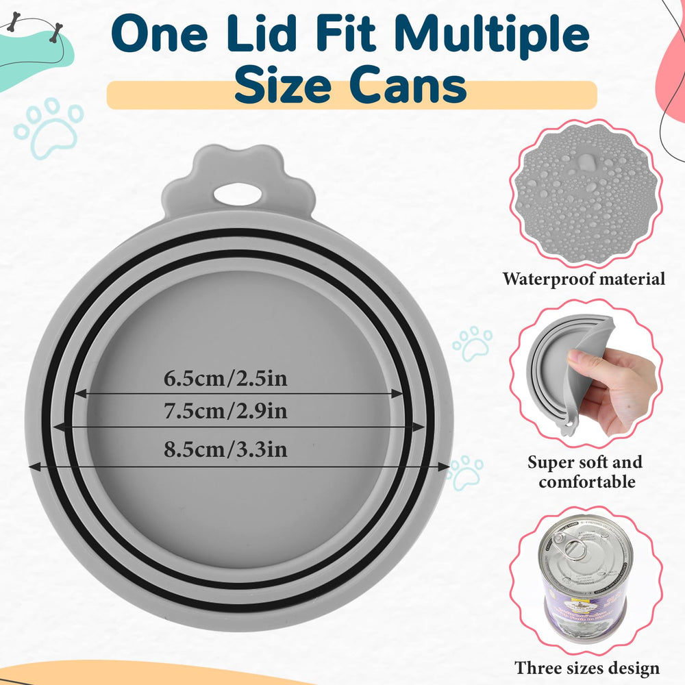 Uiifan can cover size range compatible with 3oz to 13oz cans.