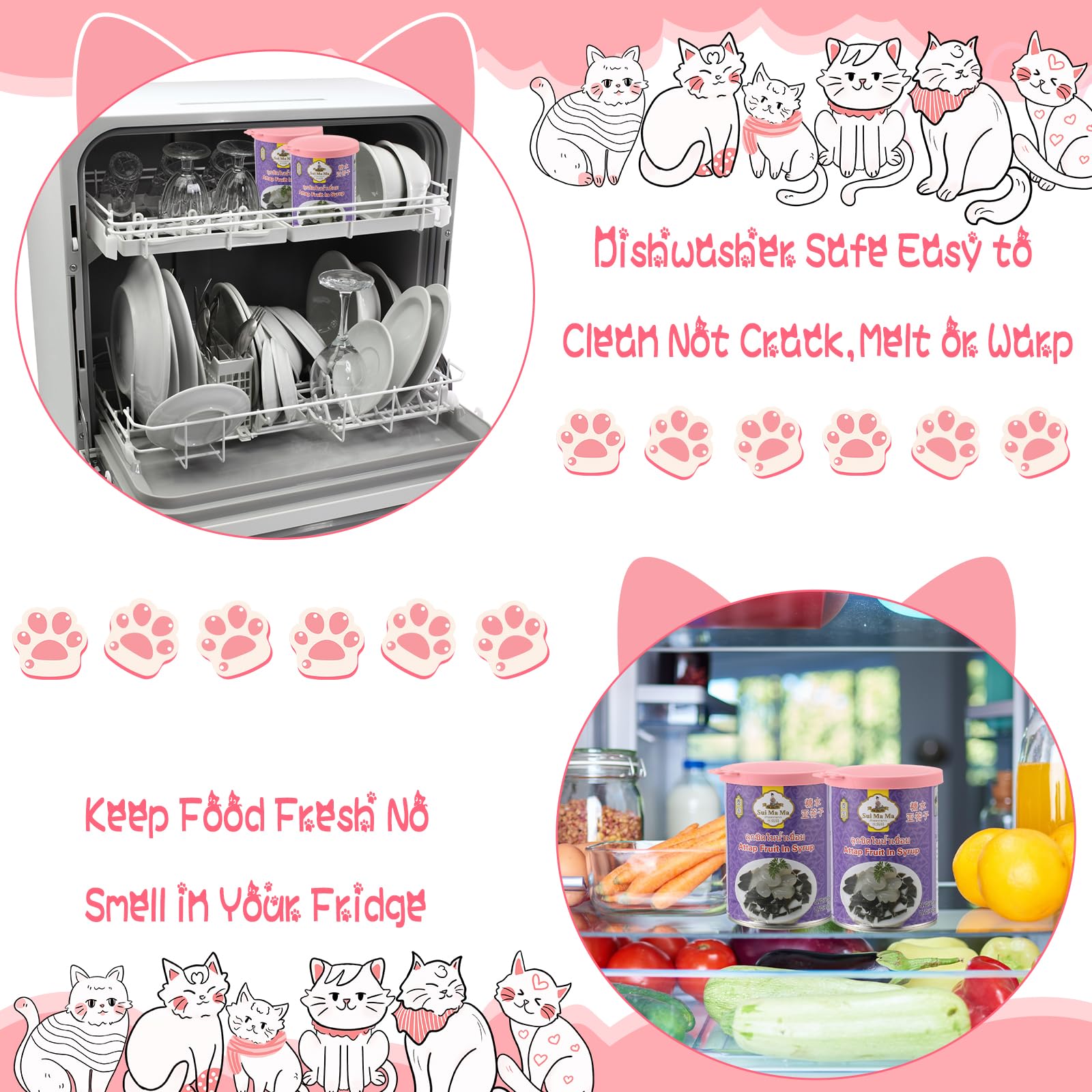 Uiifan pet-feeding accessories pack promotes tidy storage and easy access