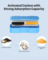 UIOOQ cat fountain filter-sponges-pack shows replacement sponges included for easy maintenance