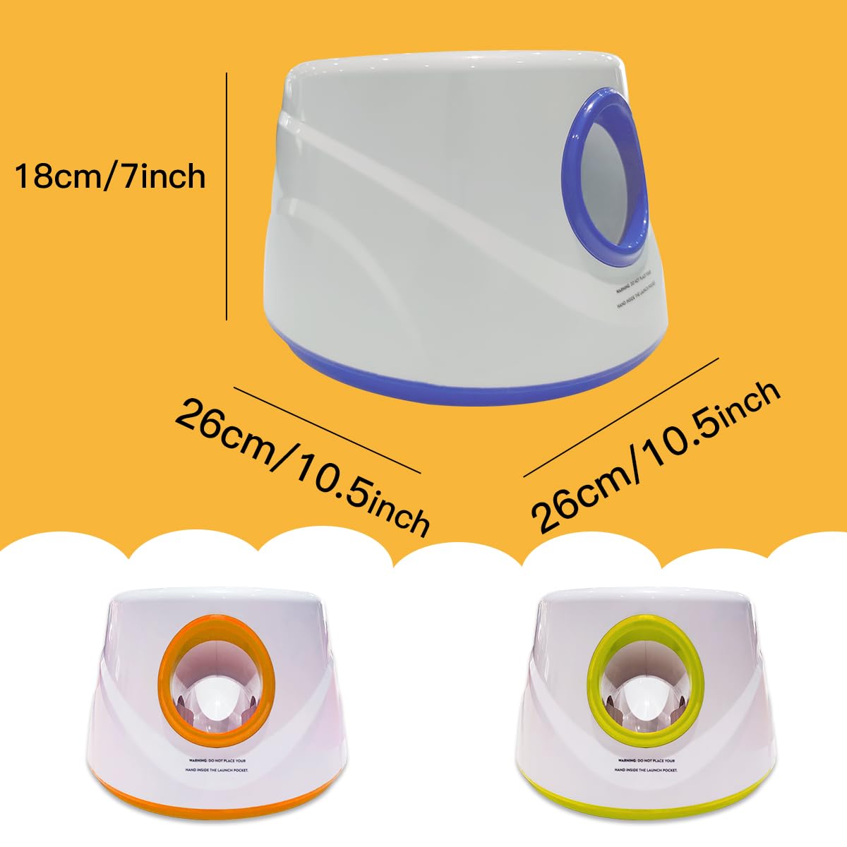 UJQW backyard fetch scene showing adjustable distances in action.