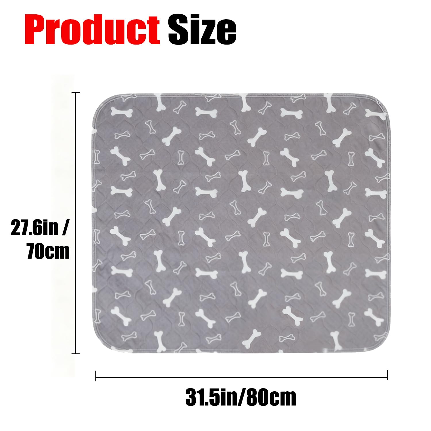 UKM Puppy Pads easy-clean surface after use