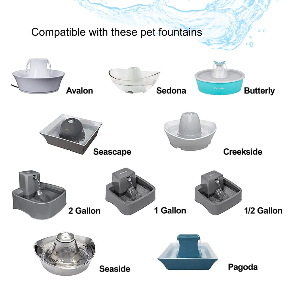 Ukulork compatible with multiple pet fountains for convenient use