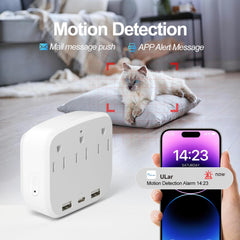 ULar 4K outlet camera WiFi6 setup for stable remote viewing